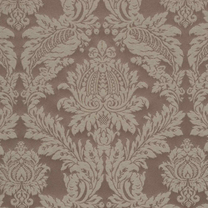 Alderton Luxury Damask Biscuit Fabric