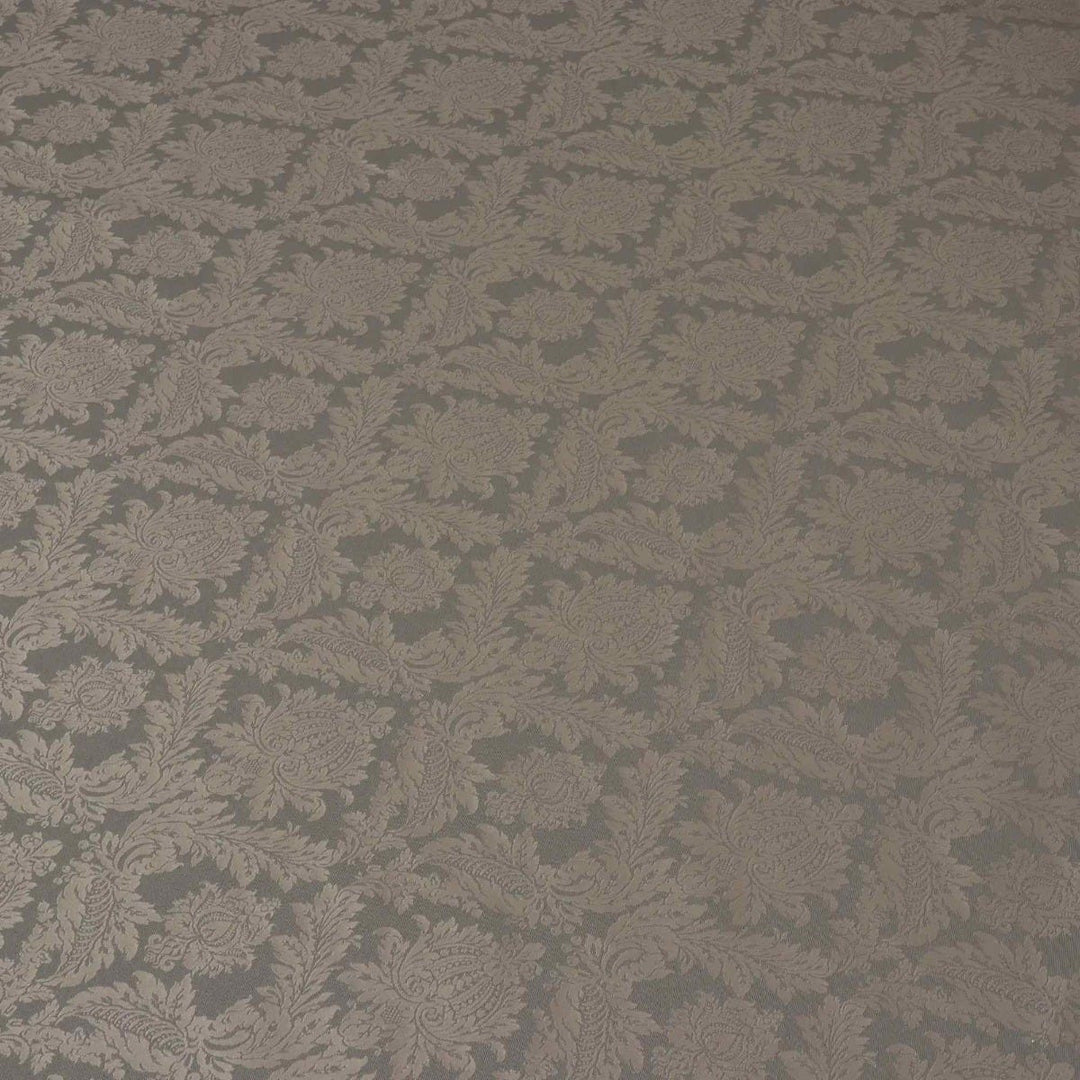 Alderton Luxury Damask Chocolate Fabric