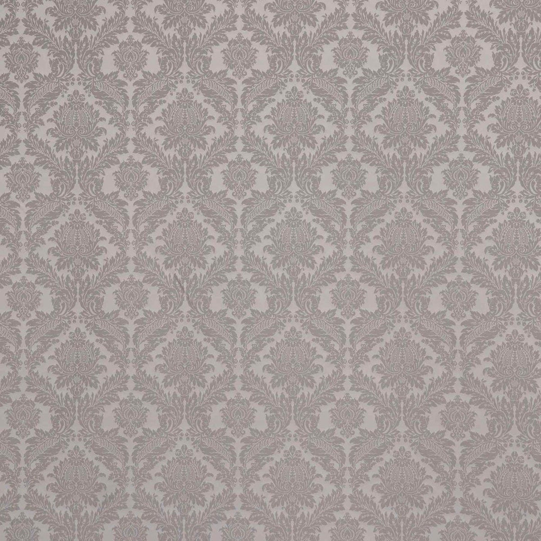 Alderton Luxury Damask Silver Fabric