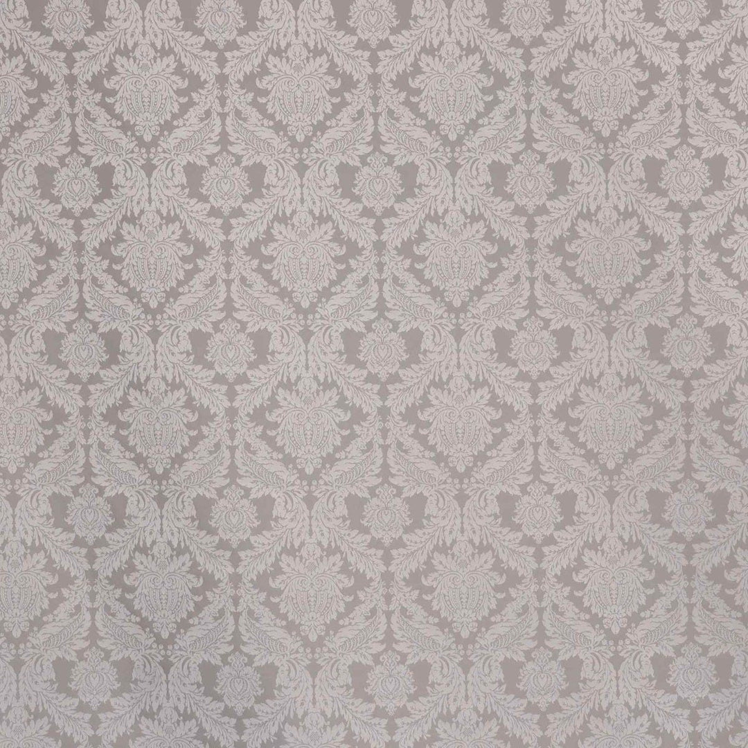 Alderton Luxury Damask Silver Fabric