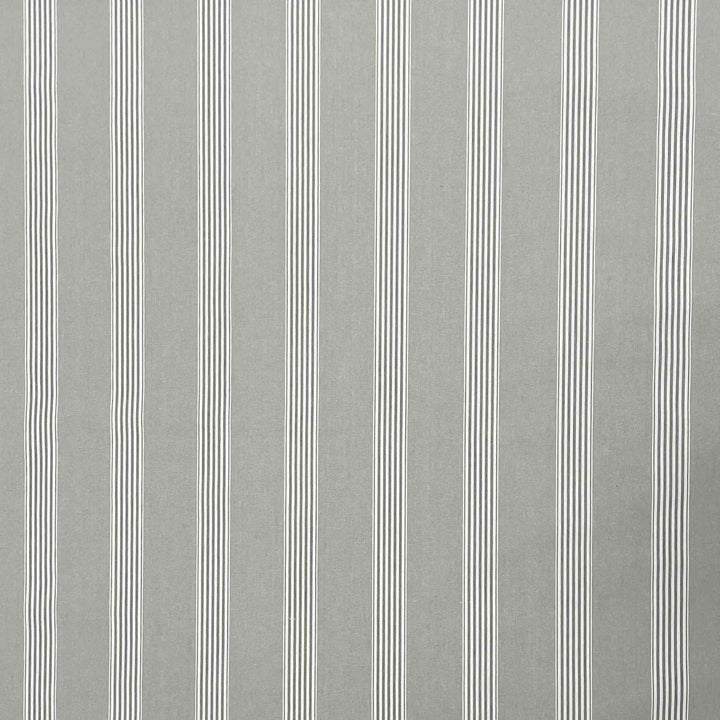 March Stripe Grey Fabric