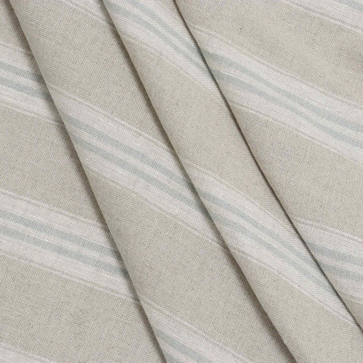 Oslo Stripe Duck Egg Fabric