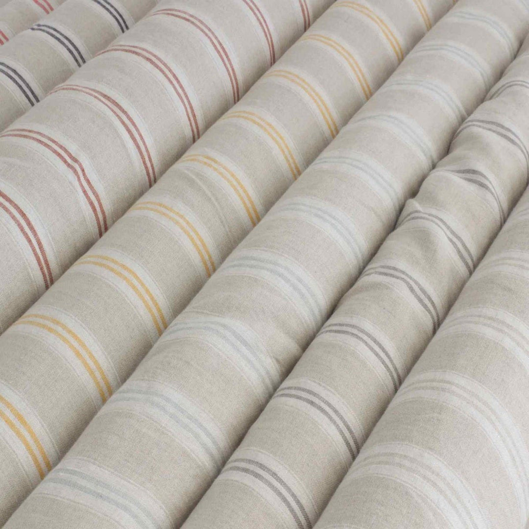 Oslo Stripe Duck Egg Fabric