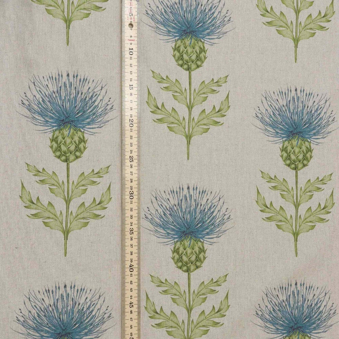 Voyage Maison Blair Azure Thistle Fabric