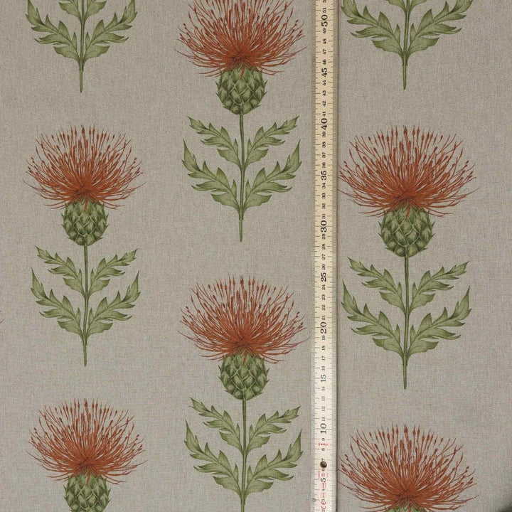 Voyage Maison Blair Rust Thistle Fabric