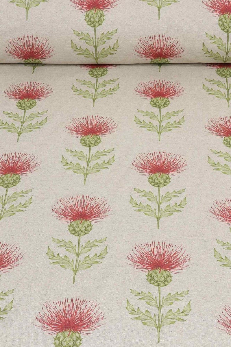 Voyage Maison Blair Paprika Thistle Fabric