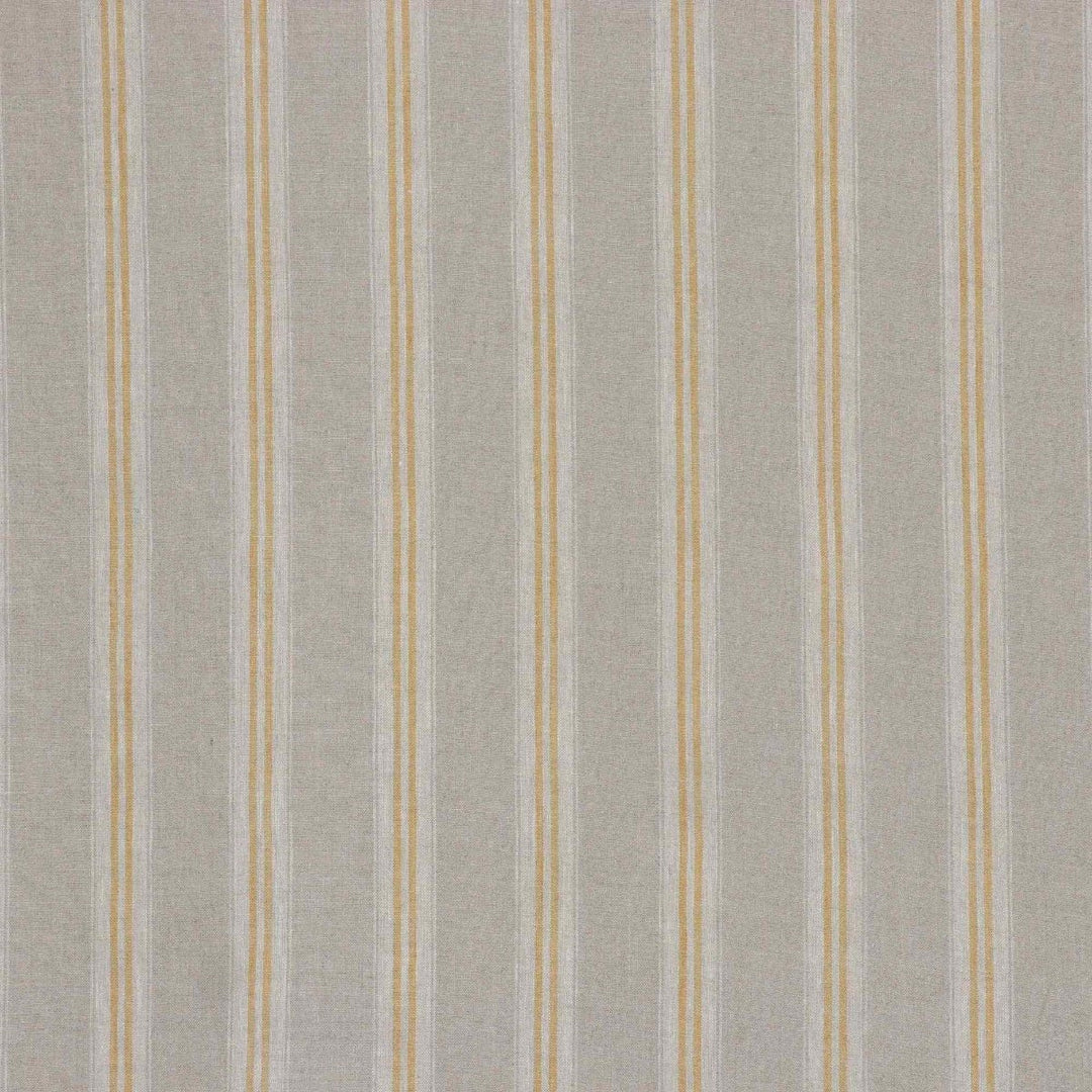 Oslo Stripe Saffron Yellow Fabric