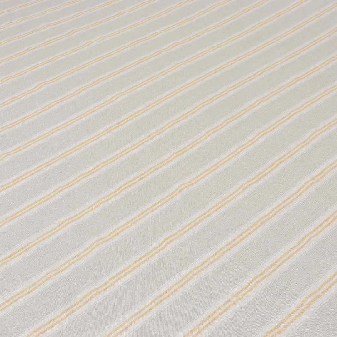 Oslo Stripe Saffron Yellow Fabric