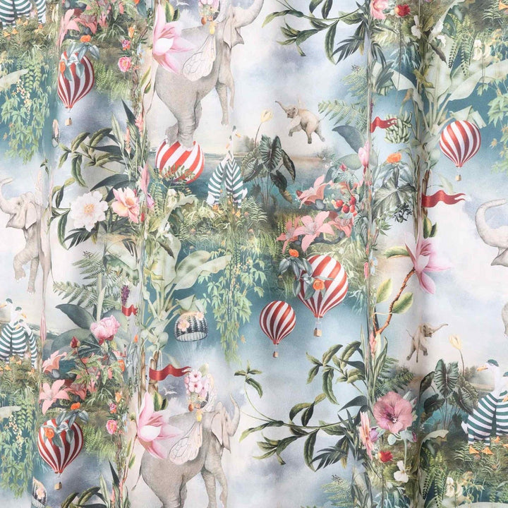 Fantasy Jumbo Elephant Velvet Fabric