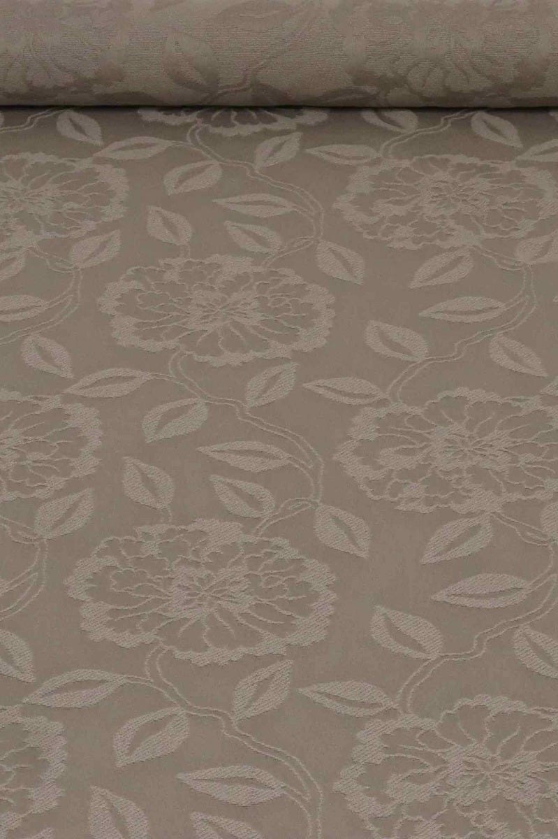 Clearance Villa Nova Antibes Washable Shale Cotton Fabric