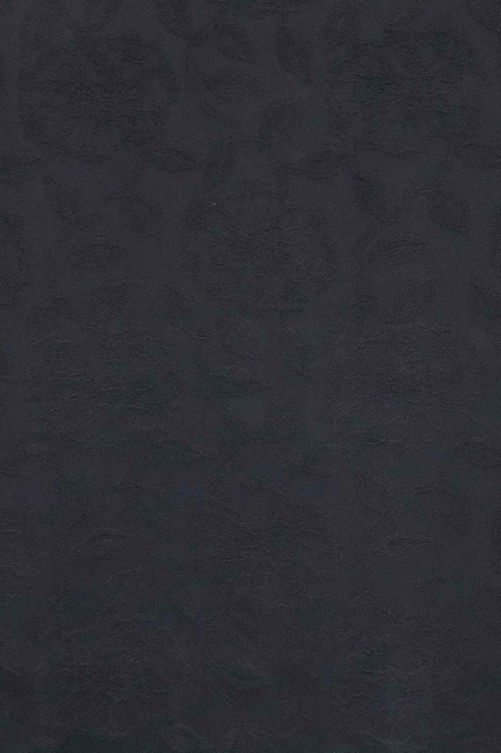 Clearance Villa Nova Antibes Washable Black Cotton Fabric