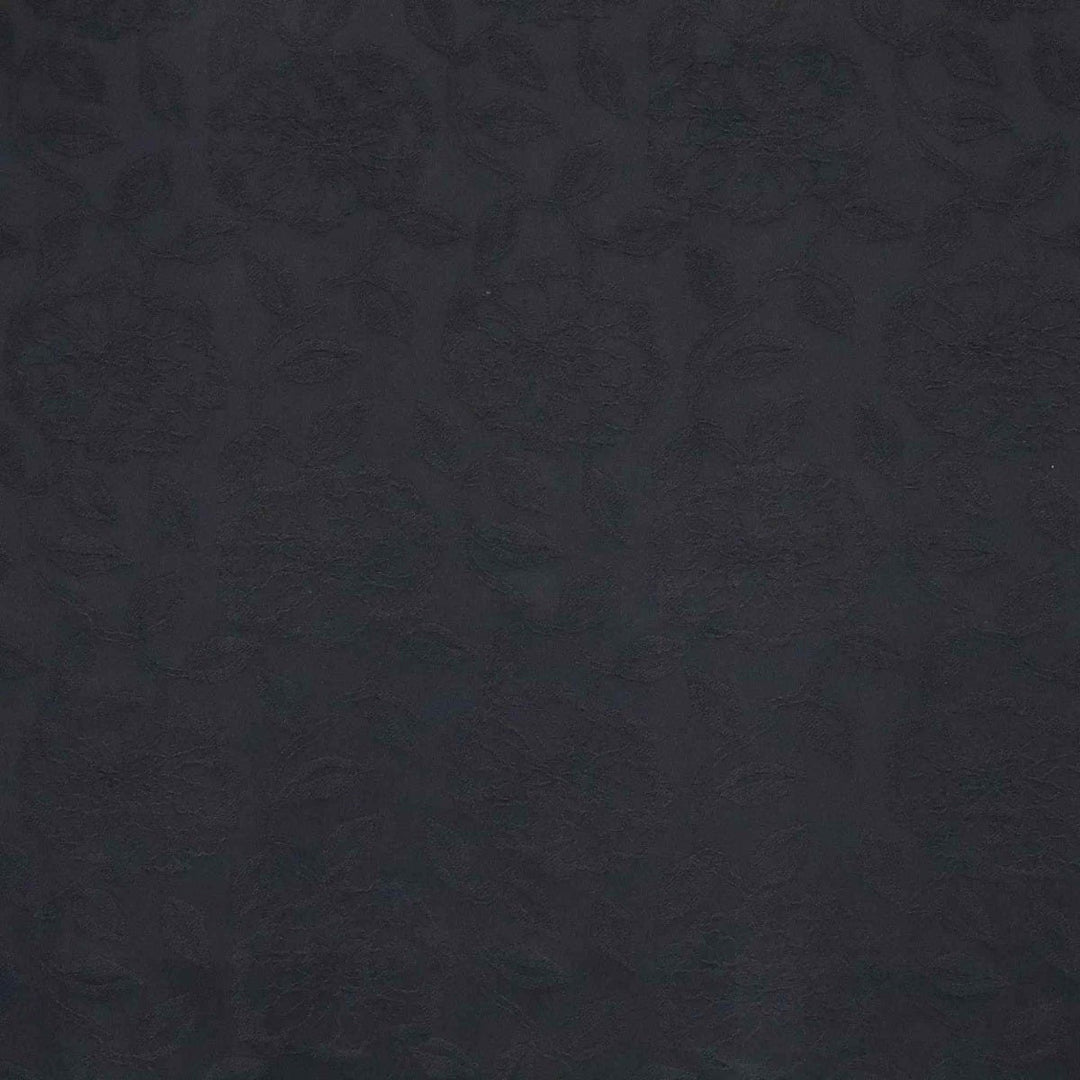 Clearance Villa Nova Antibes Washable Black Cotton Fabric