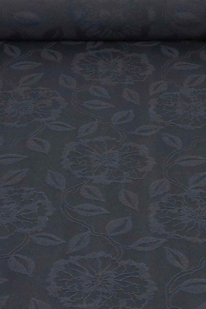 Clearance Villa Nova Antibes Washable Black Cotton Fabric