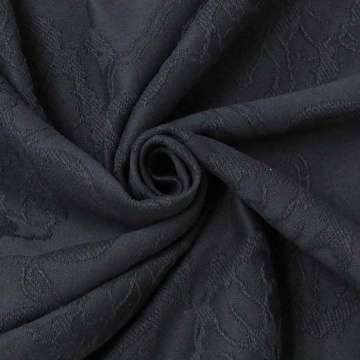 Clearance Villa Nova Antibes Washable Black Cotton Fabric