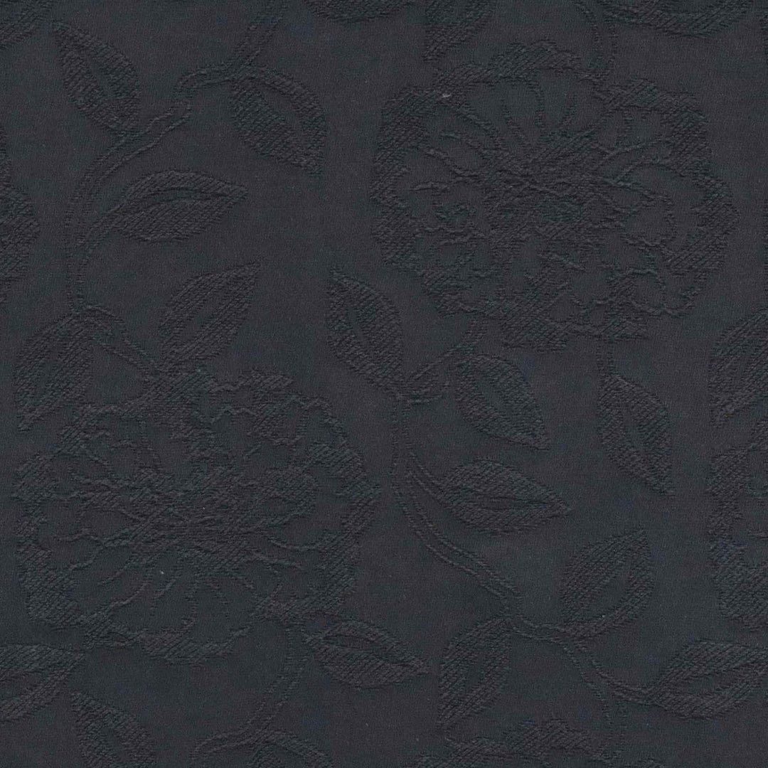 Clearance Villa Nova Antibes Washable Black Cotton Fabric