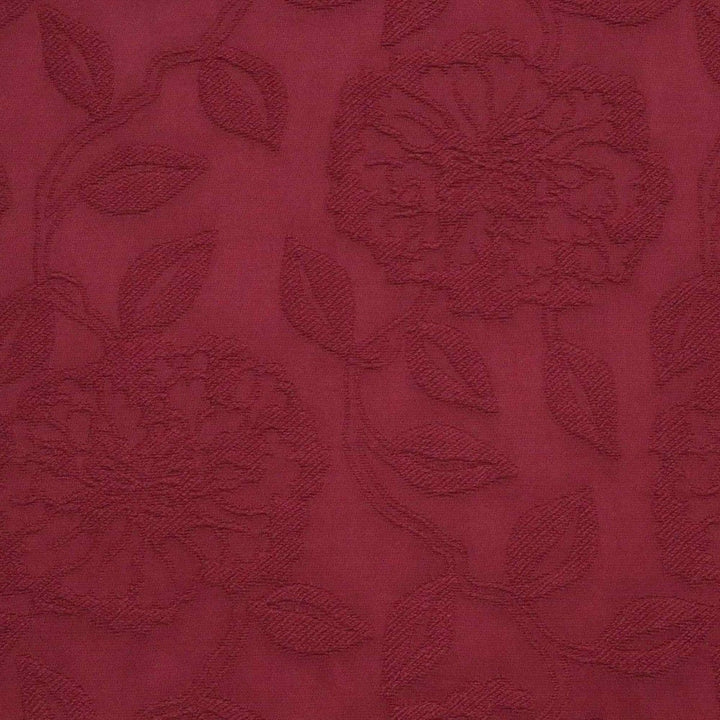 Clearance Villa Nova Antibes Washable Claret Cotton Fabric