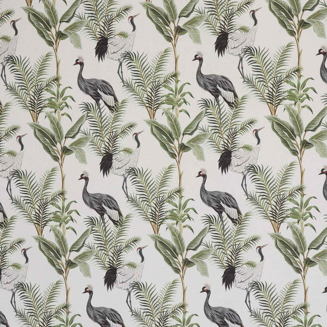 Exotic Storks Outdoor Fabric