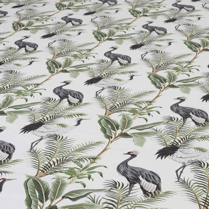 Exotic Storks Outdoor Fabric