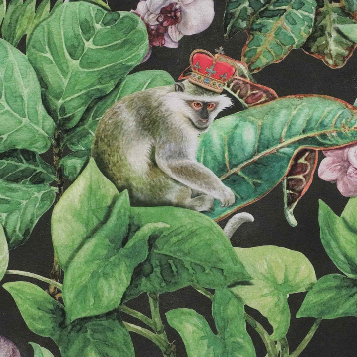 Tropical Monkey Outdoor Fabric