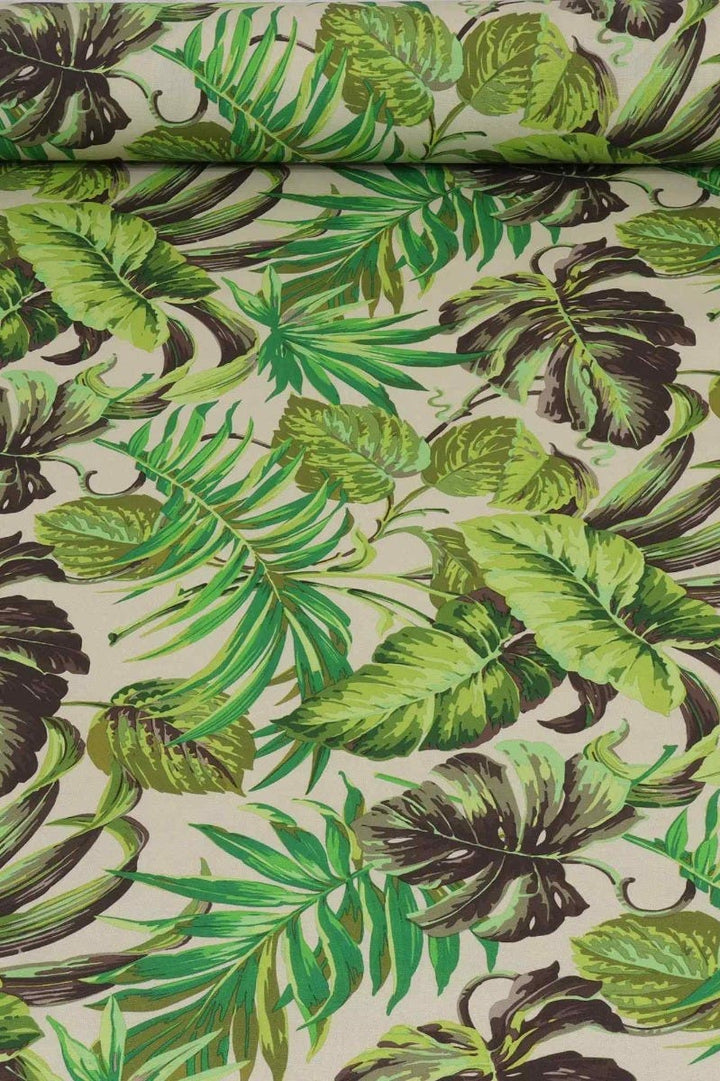 Tropical Foliage 2 Outdoor Fabric