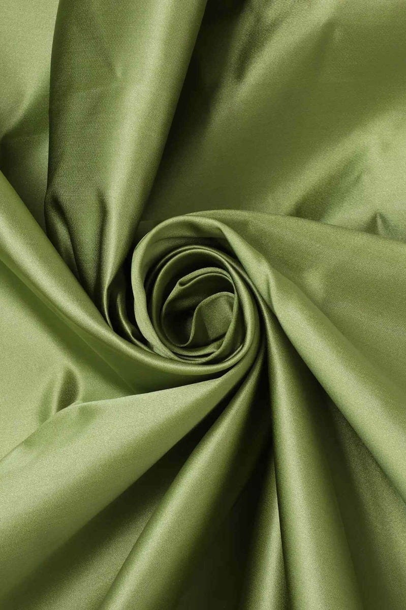 Clearance Romo Rosario Pistachio Silk Fabric