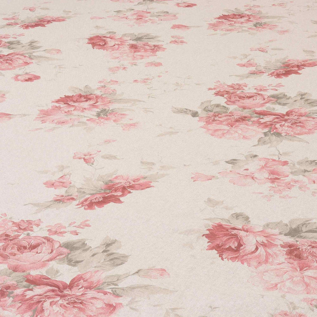 Jane Faded Rose Double Width Fabric