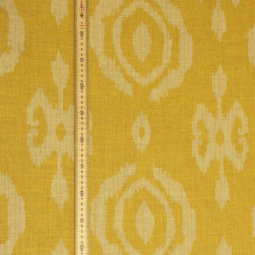 Bali Ikat Mustard Fabric