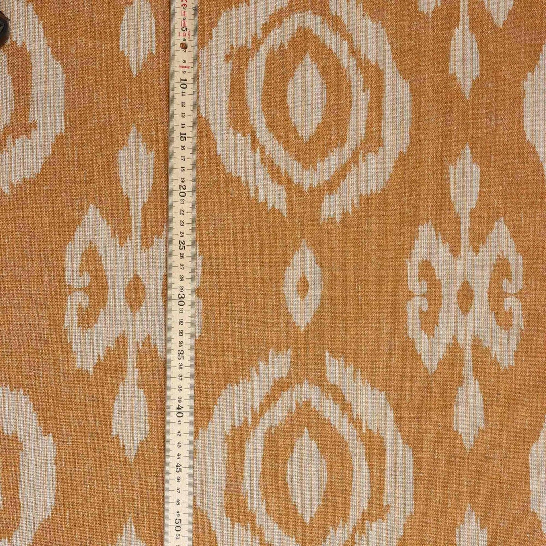 Bali Ikat Orange Fabric