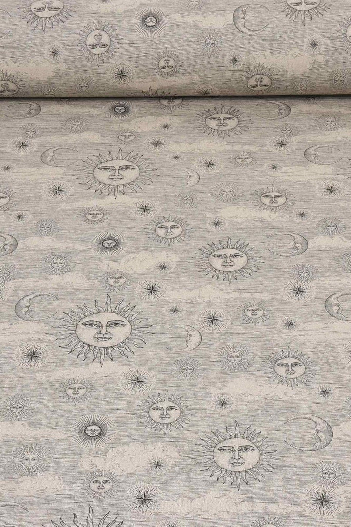 Sun & Moon Linen Double Width Fabric