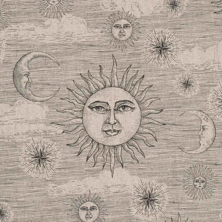 Sun & Moon Linen Double Width Fabric