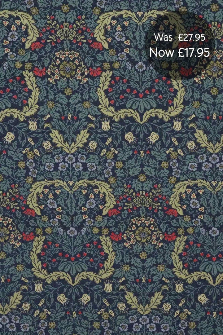 Blenheim Tapestry Navy Fabric