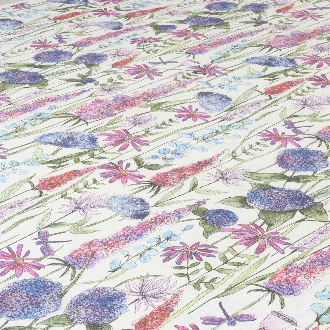 Voyage Maison Florabunda Bluebell Ecru Fabric