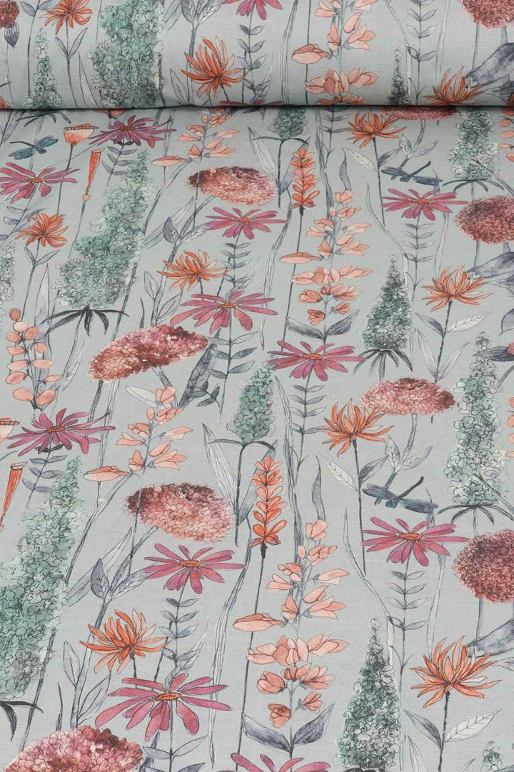 Voyage Maison Florabunda Cornflower Fabric