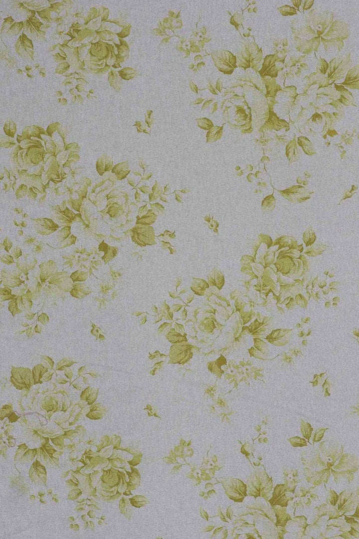 Dorothy Rose Yellow Double Width Fabric