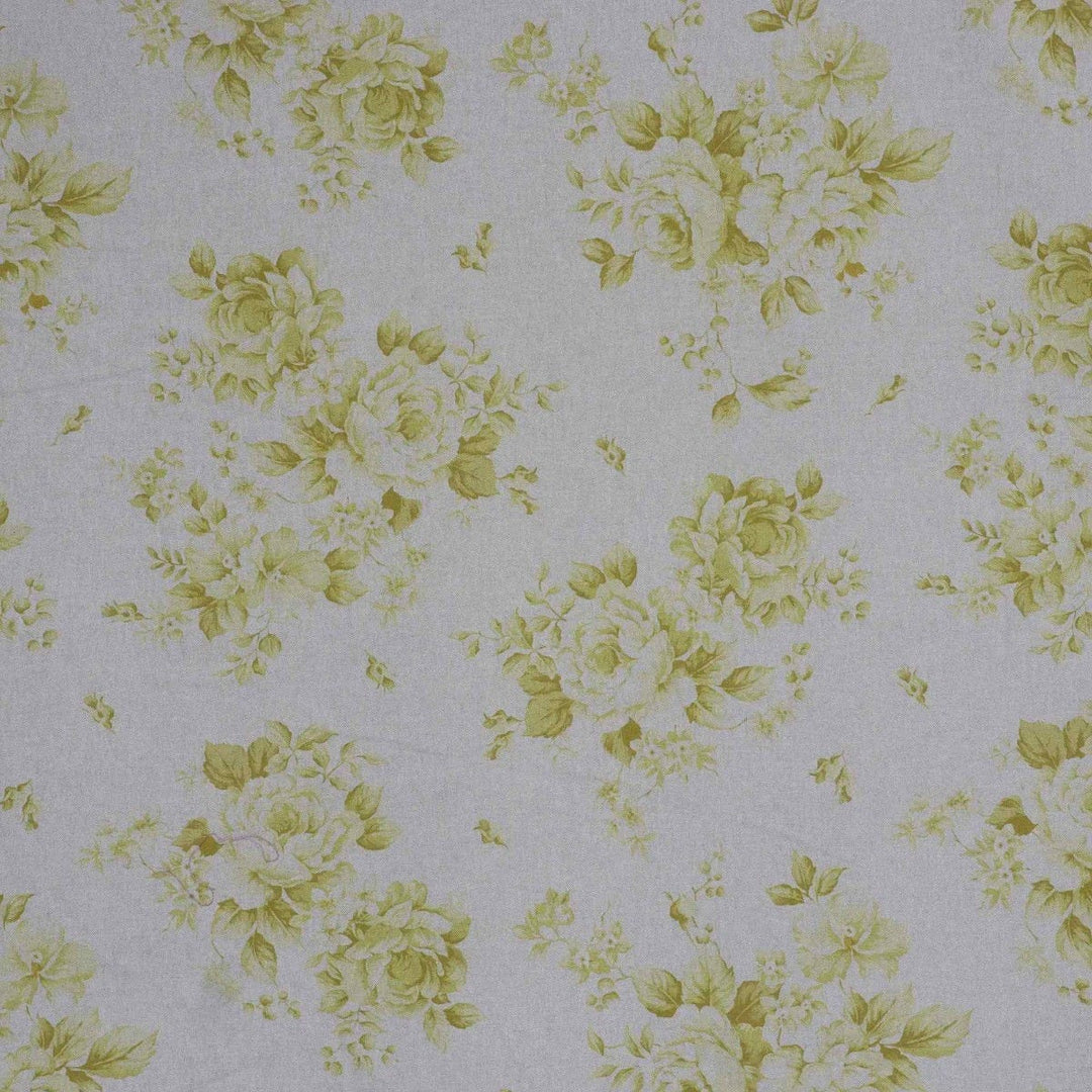 Dorothy Rose Yellow Double Width Fabric