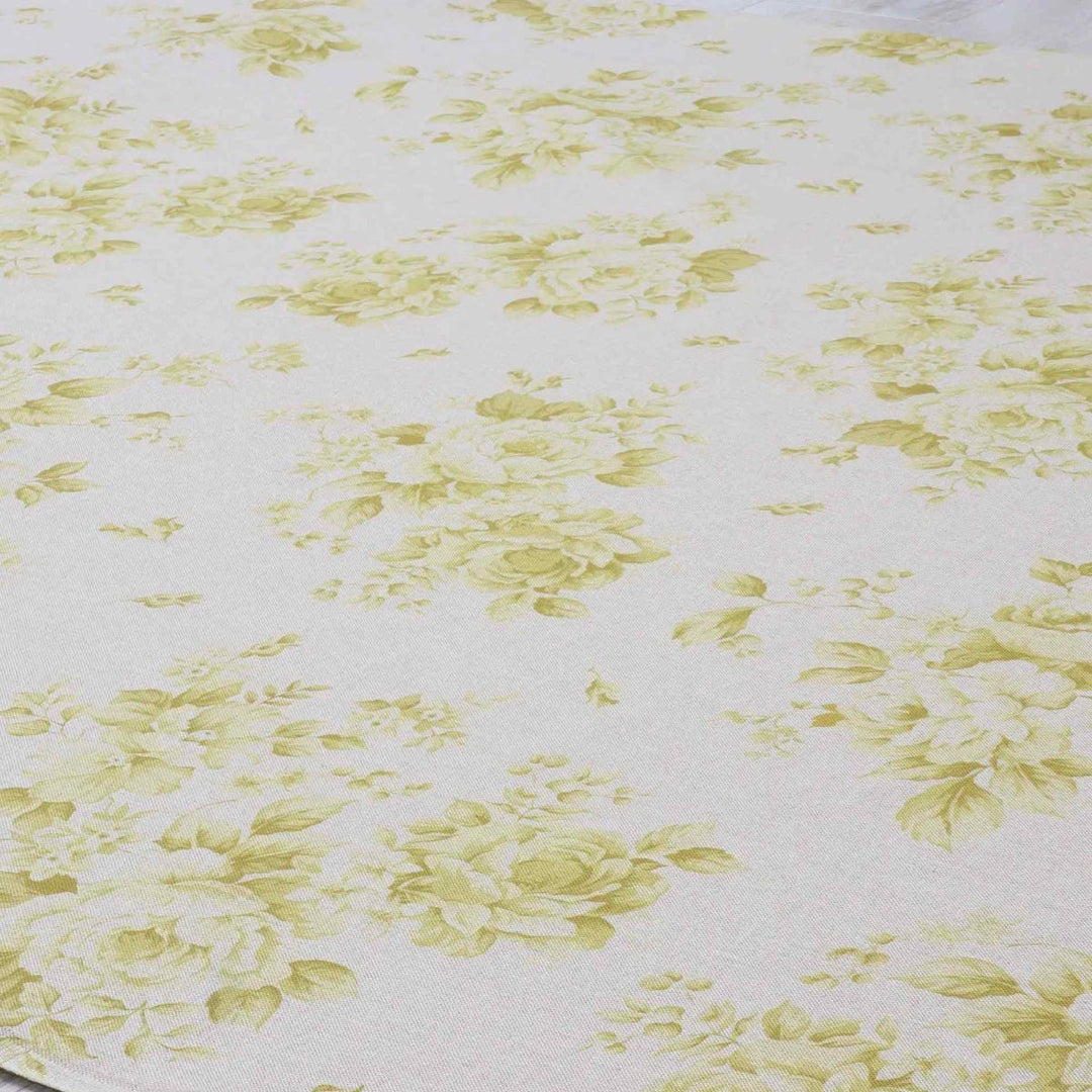 Dorothy Rose Yellow Double Width Fabric