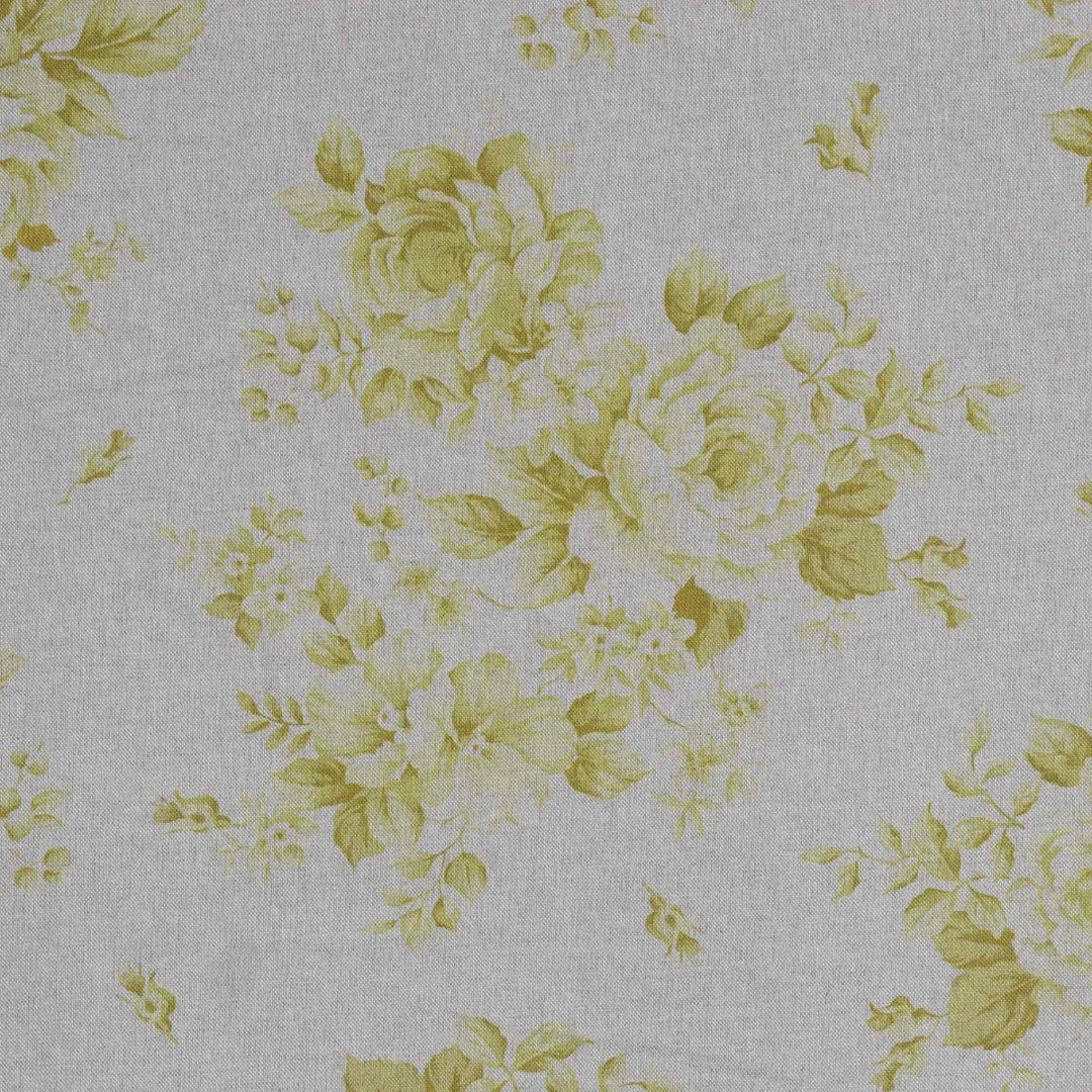 Dorothy Rose Yellow Double Width Fabric