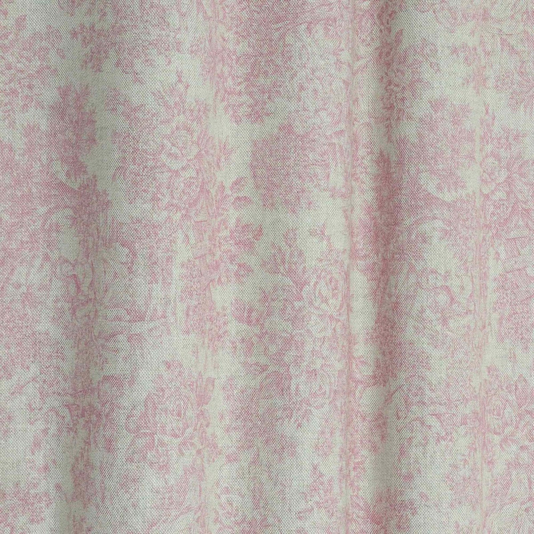 Vintage Toile Pink Double Width Fabric