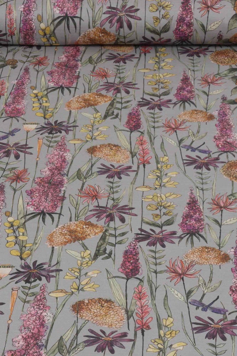 Voyage Maison Florabunda Russet Fabric