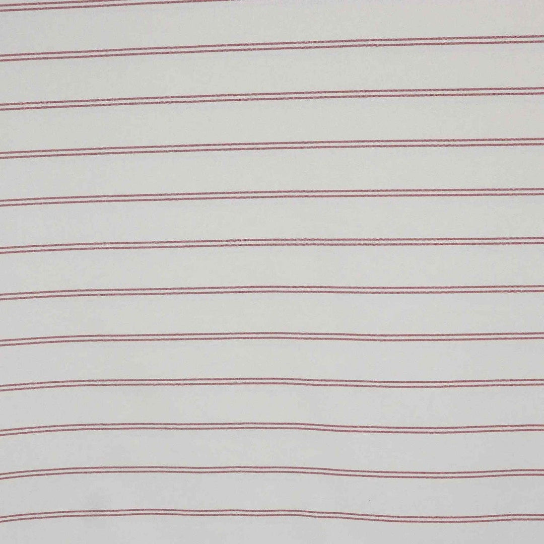 Toulouse Stripe Red Double Width Fabric