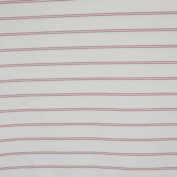 Toulouse Stripe Red Double Width Fabric