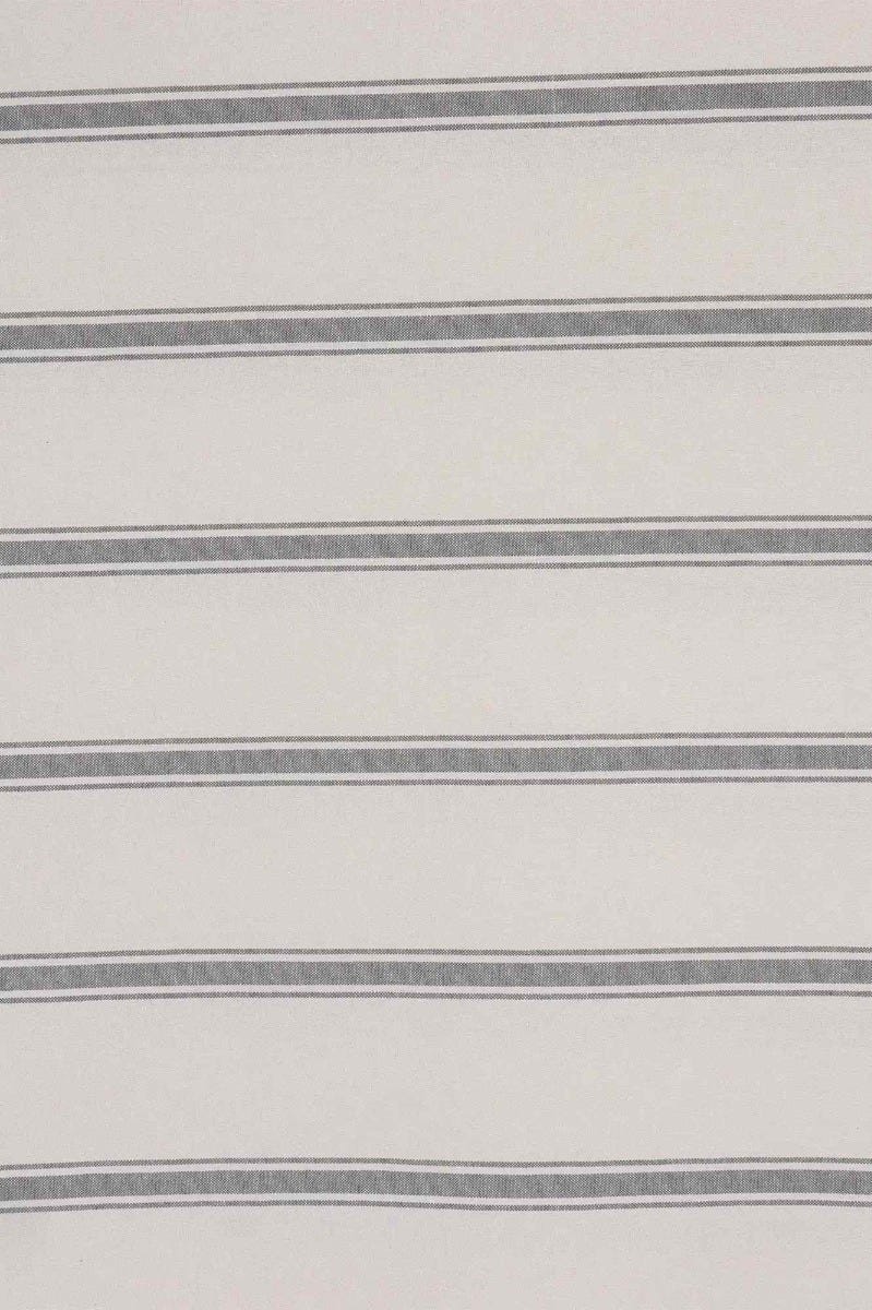 Lyon Stripe Grey Double Width Fabric