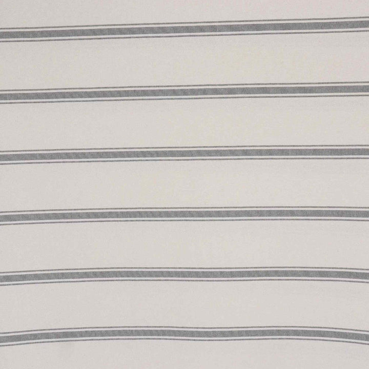 Lyon Stripe Grey Double Width Fabric