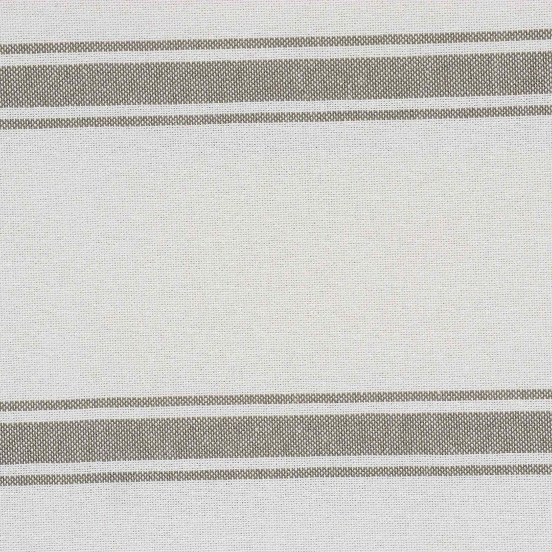 Lyon Stripe Taupe Double Width Fabric