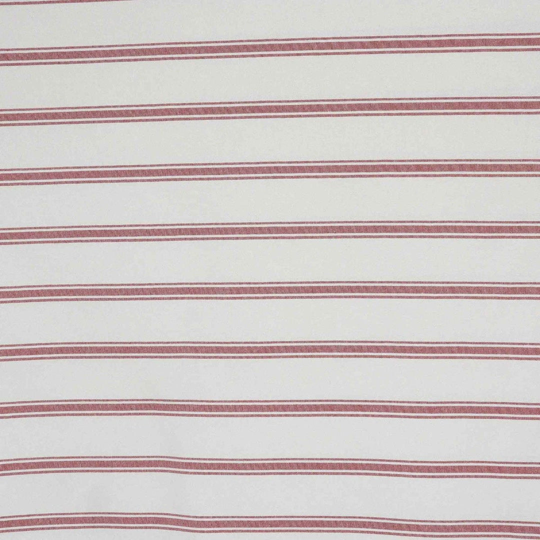 Limoges Stripe Red Double Width Fabric