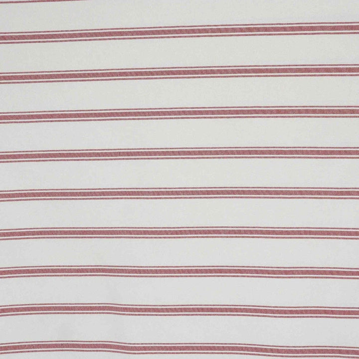 Limoges Stripe Red Double Width Fabric