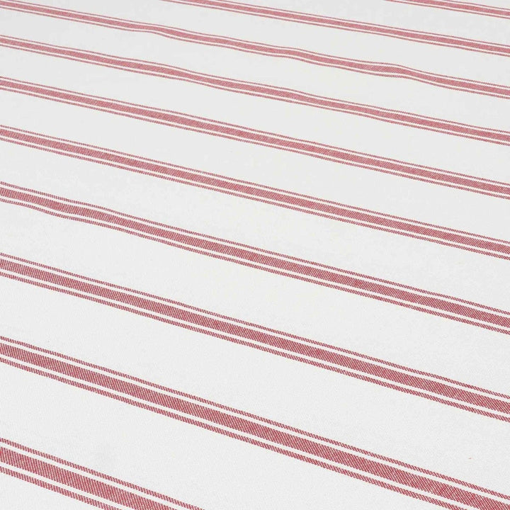 Limoges Stripe Red Double Width Fabric