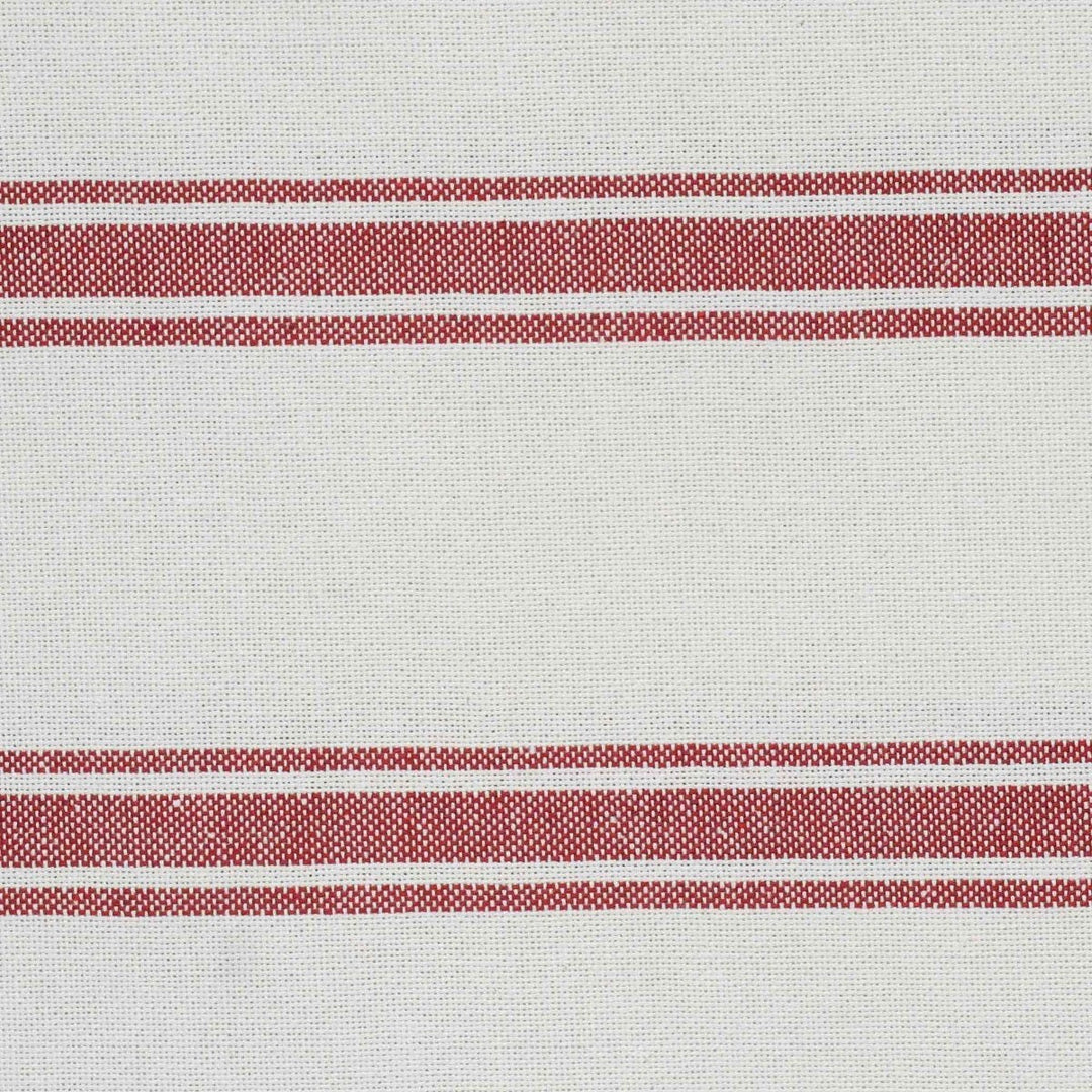 Limoges Stripe Red Double Width Fabric