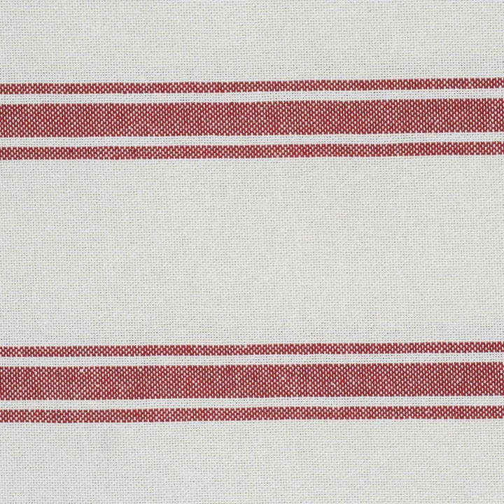 Limoges Stripe Red Double Width Fabric