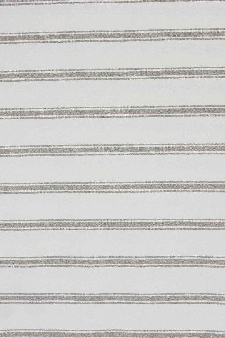 Limoges Stripe Taupe Double Width Fabric